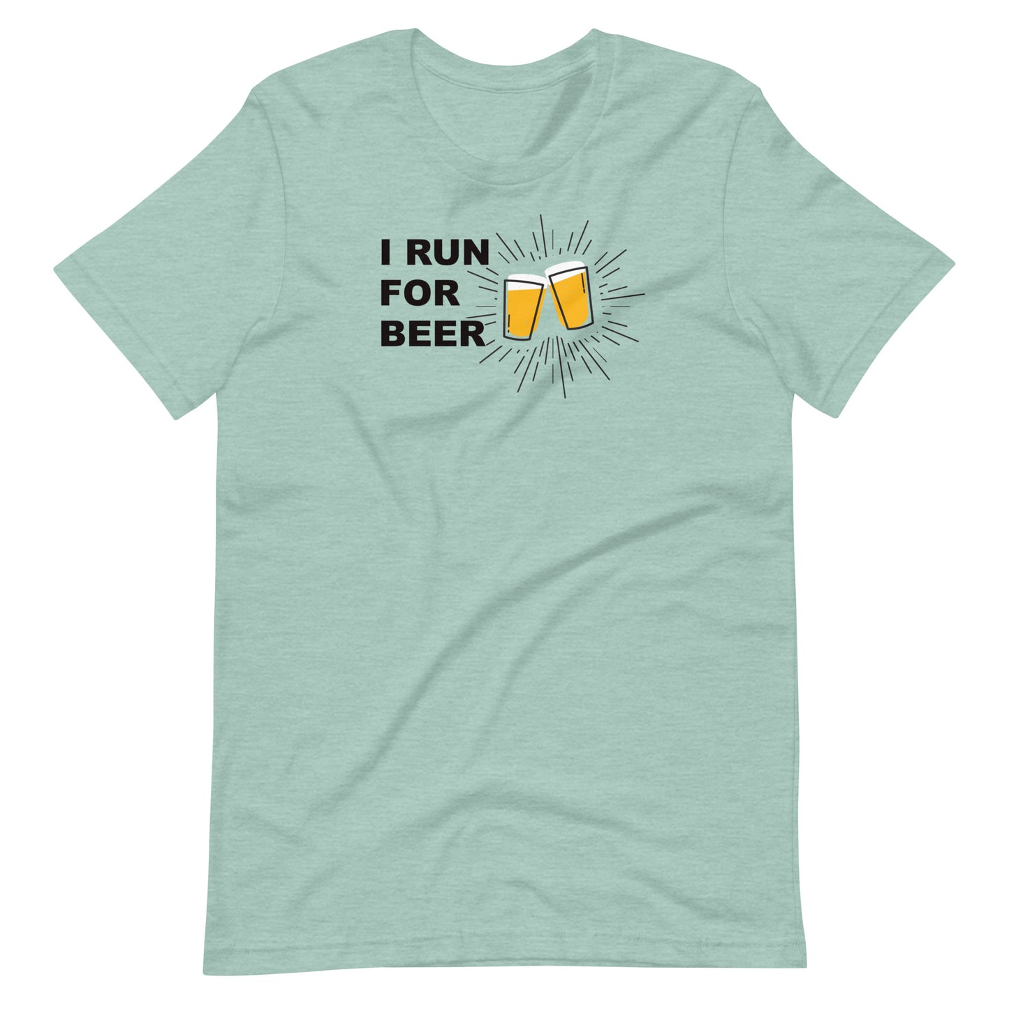 I Run For Beer Soft Style Tee