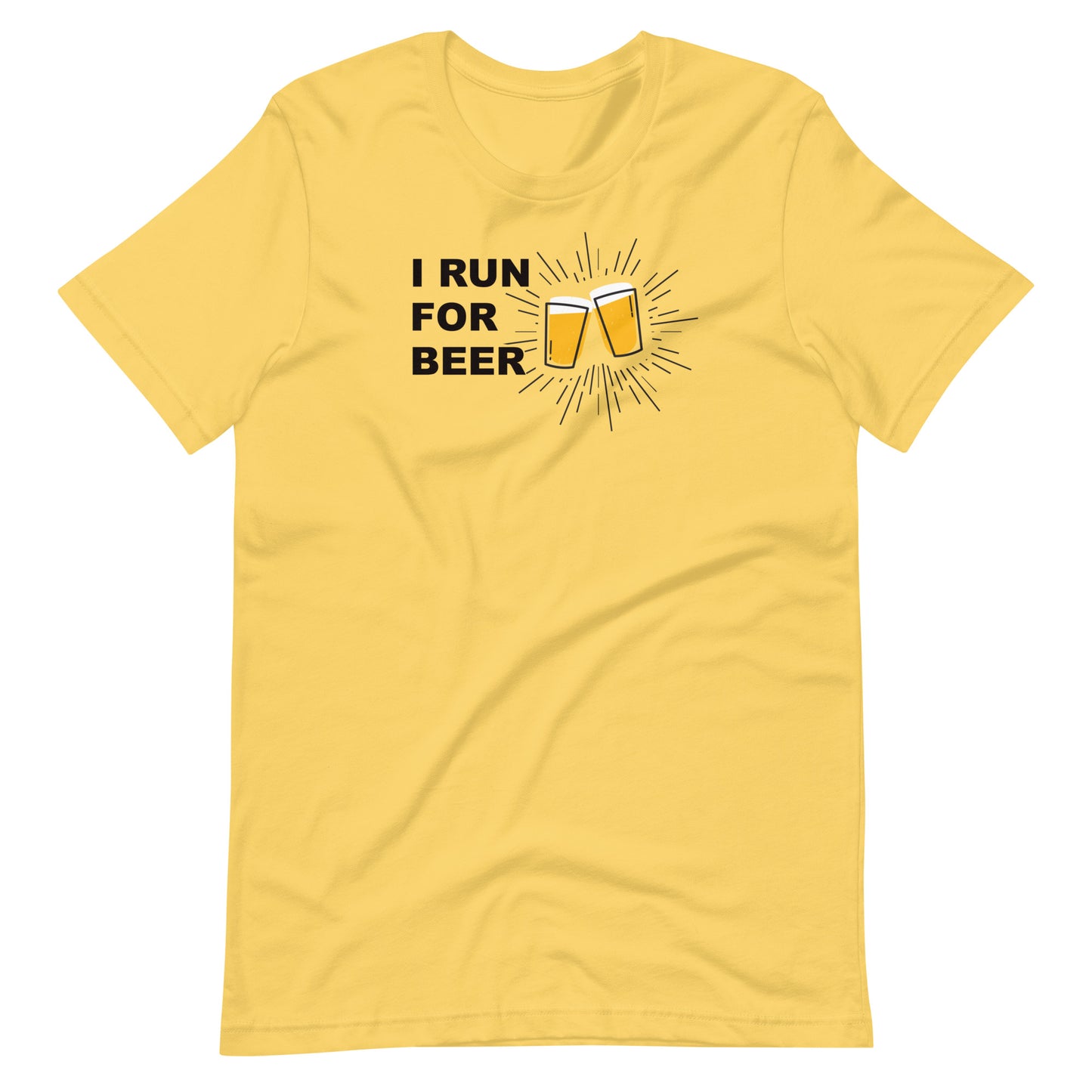 I Run For Beer Soft Style Tee