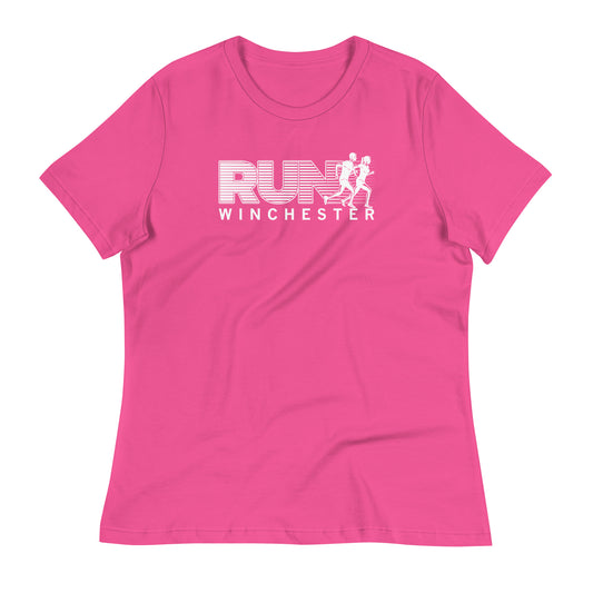 Run Winchester Dueling Runners Women's Relaxed T-Shirt
