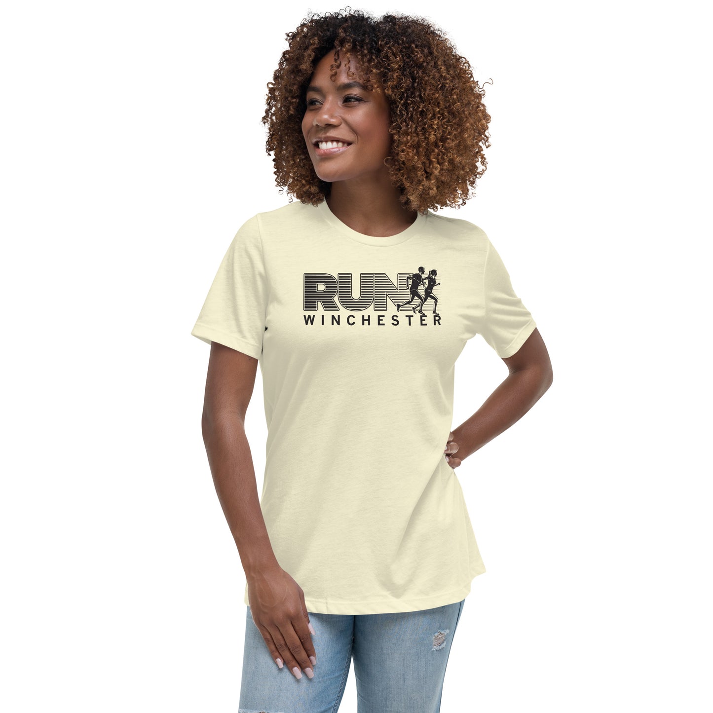 Run Winchester Dueling Runners Women's Relaxed T-Shirt