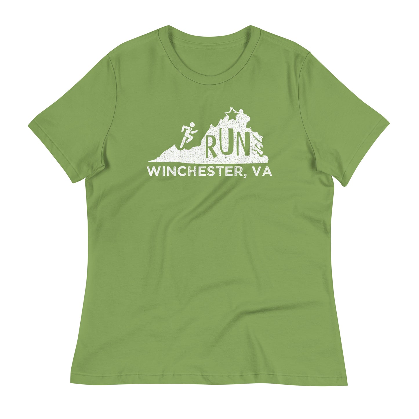 Run Winchester Virginia Logo Women's Relaxed T-Shirt