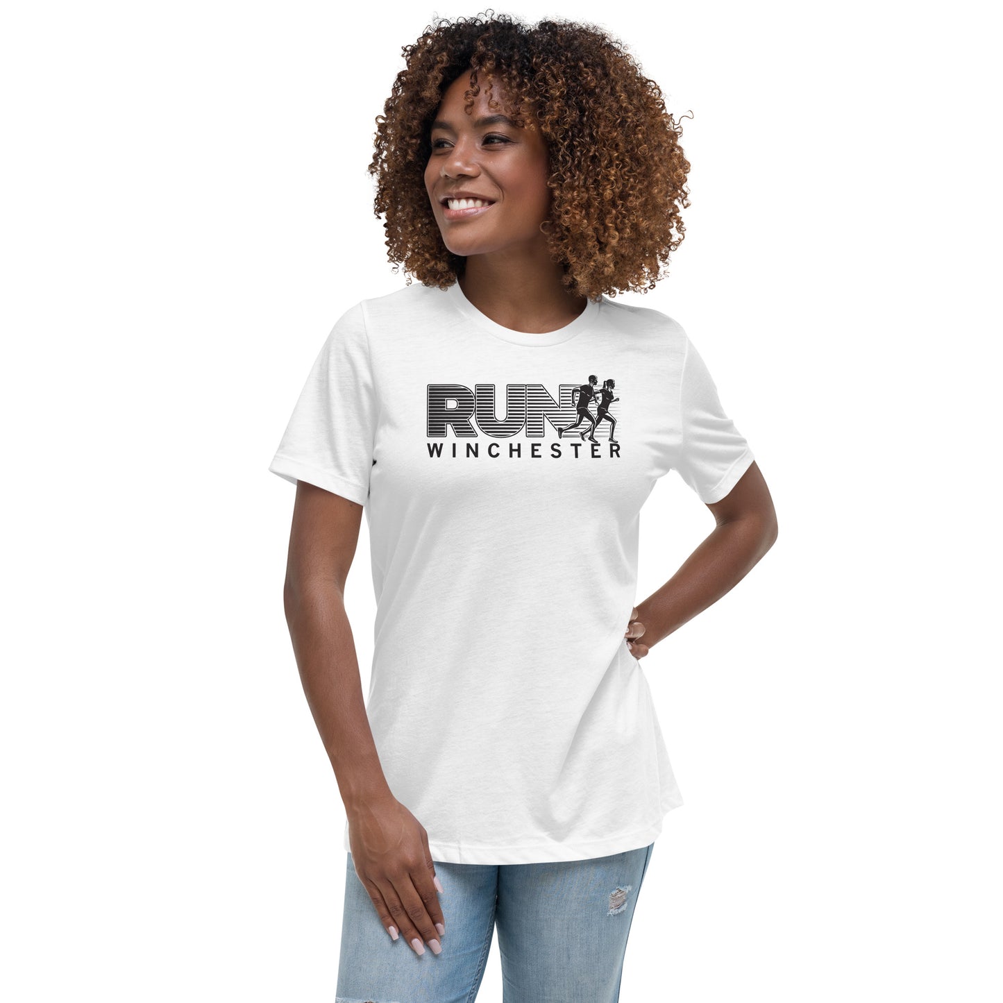 Run Winchester Dueling Runners Women's Relaxed T-Shirt