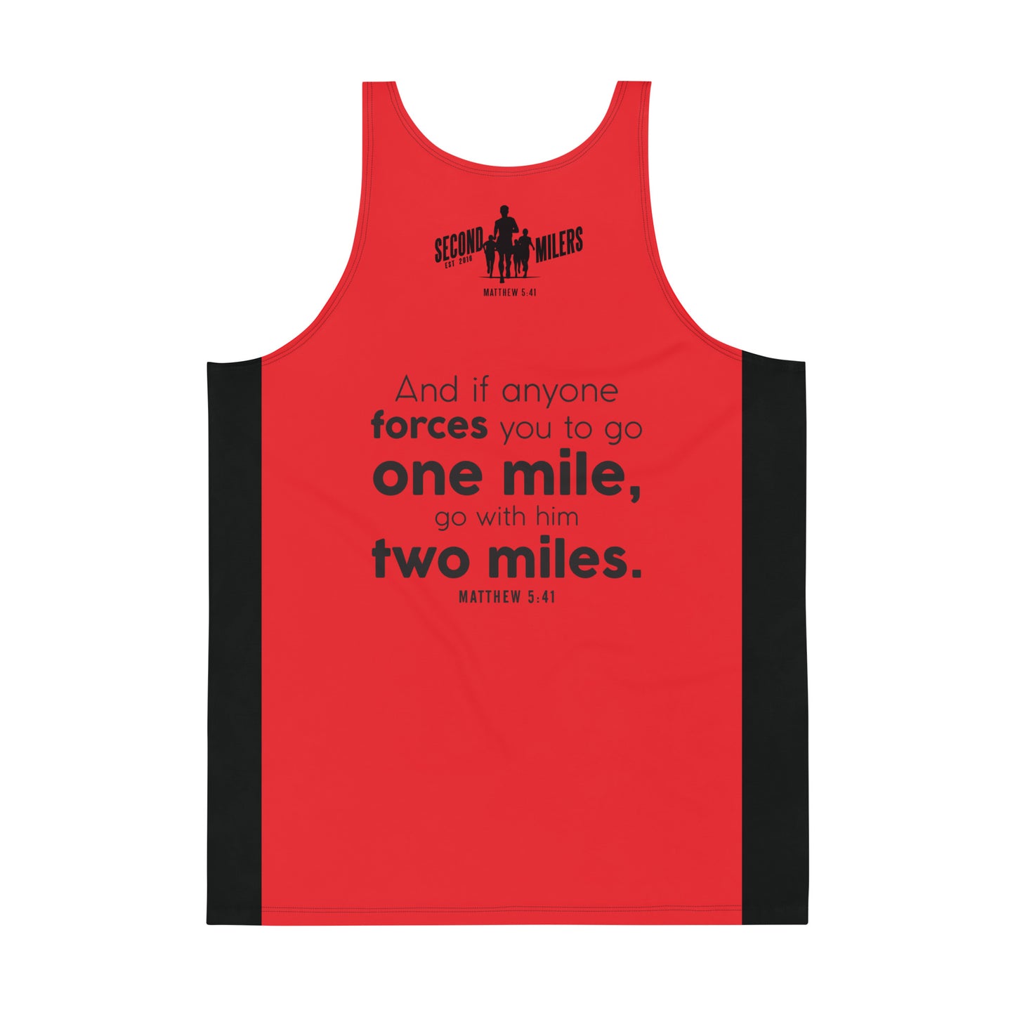 Second Milers Unisex Singlet