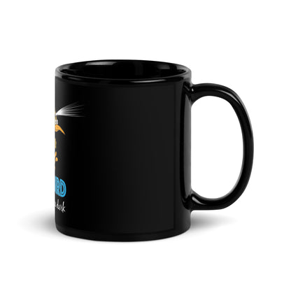 Team Early Bird Black Glossy Mug