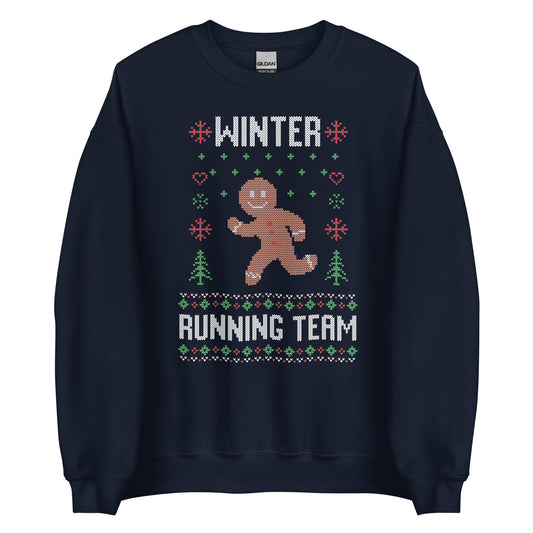 Winter Running Team - Unisex Sweatshirt