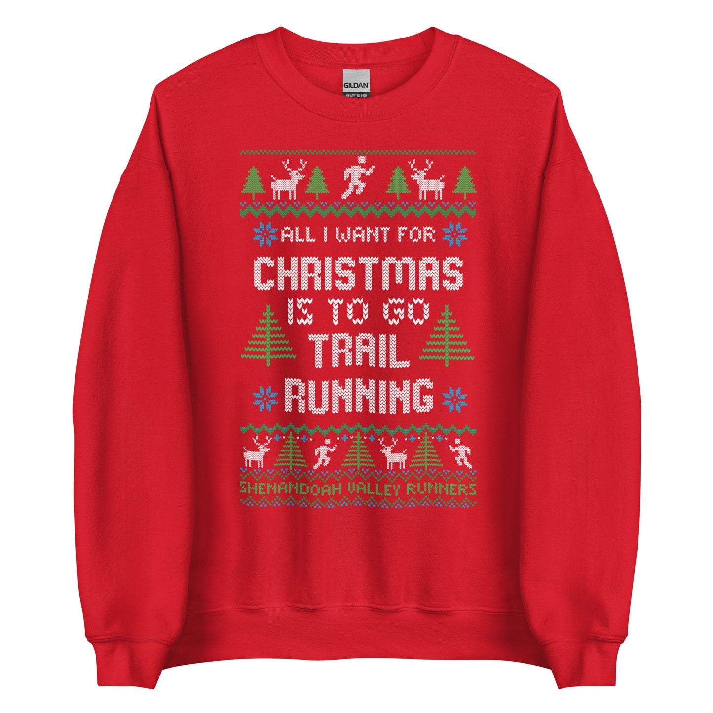 SVR All I want for Christmas is to Run Trails - Unisex Sweatshirt