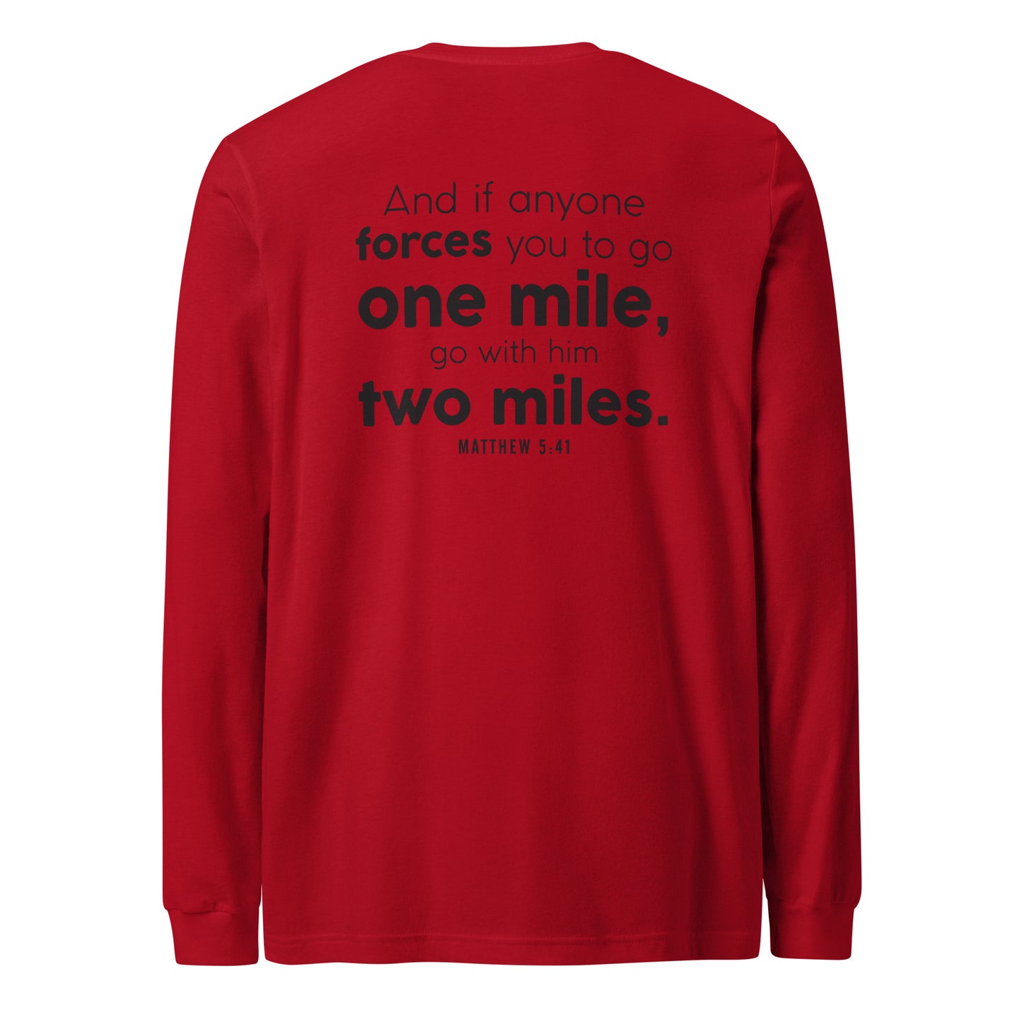 Second Milers - Unisex Long Sleeve Tee