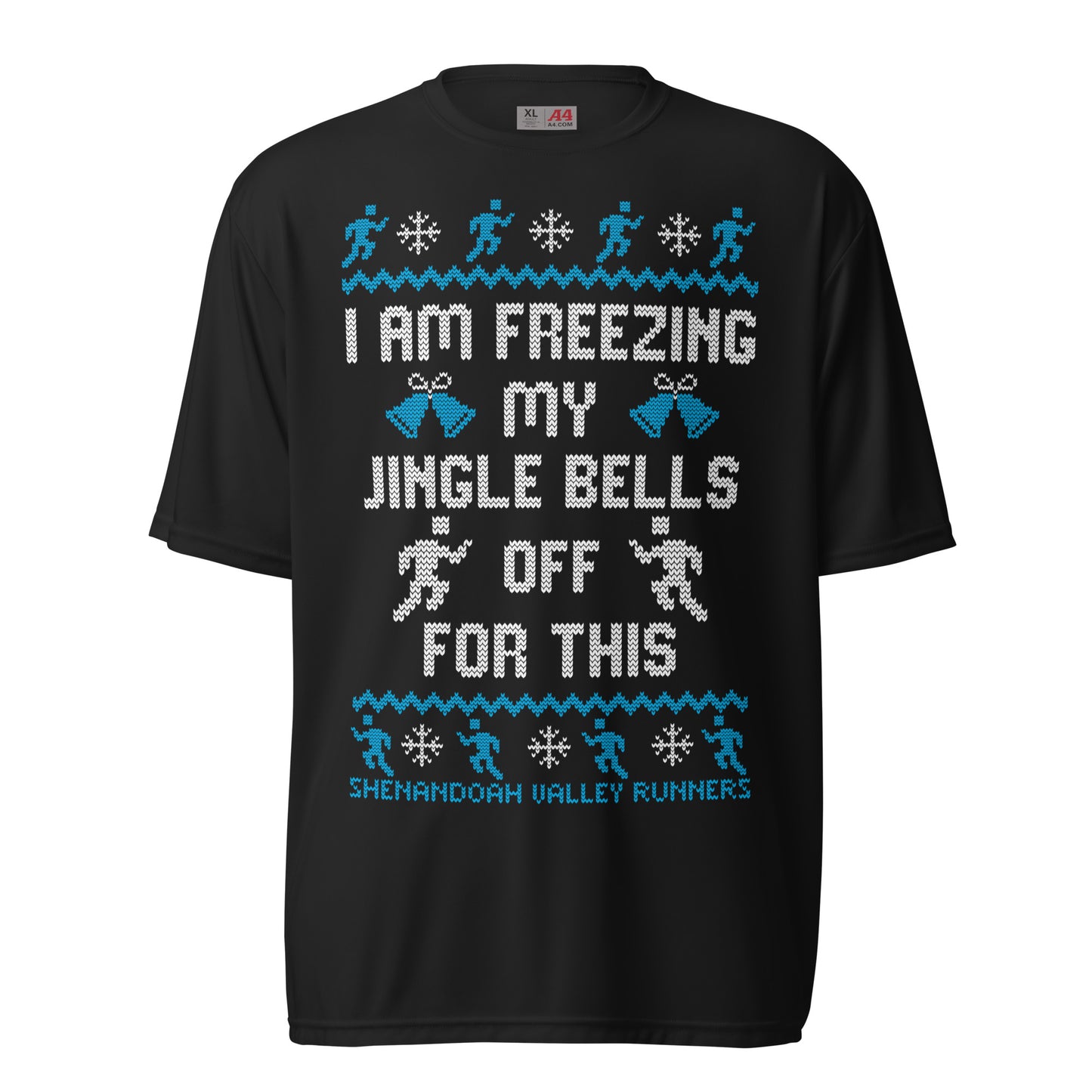 SVR Freezing My Jingle Bells Off - Unisex Performance Tee