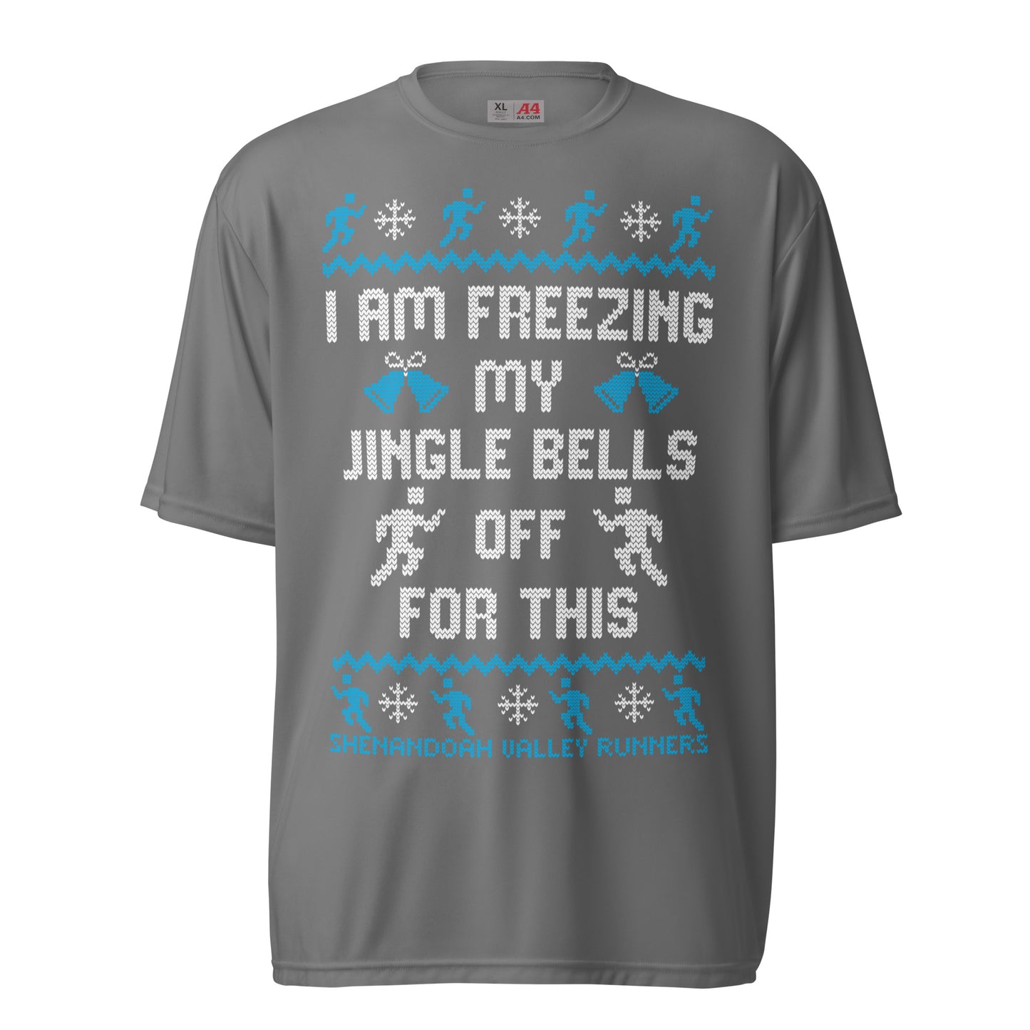 SVR Freezing My Jingle Bells Off - Unisex Performance Tee