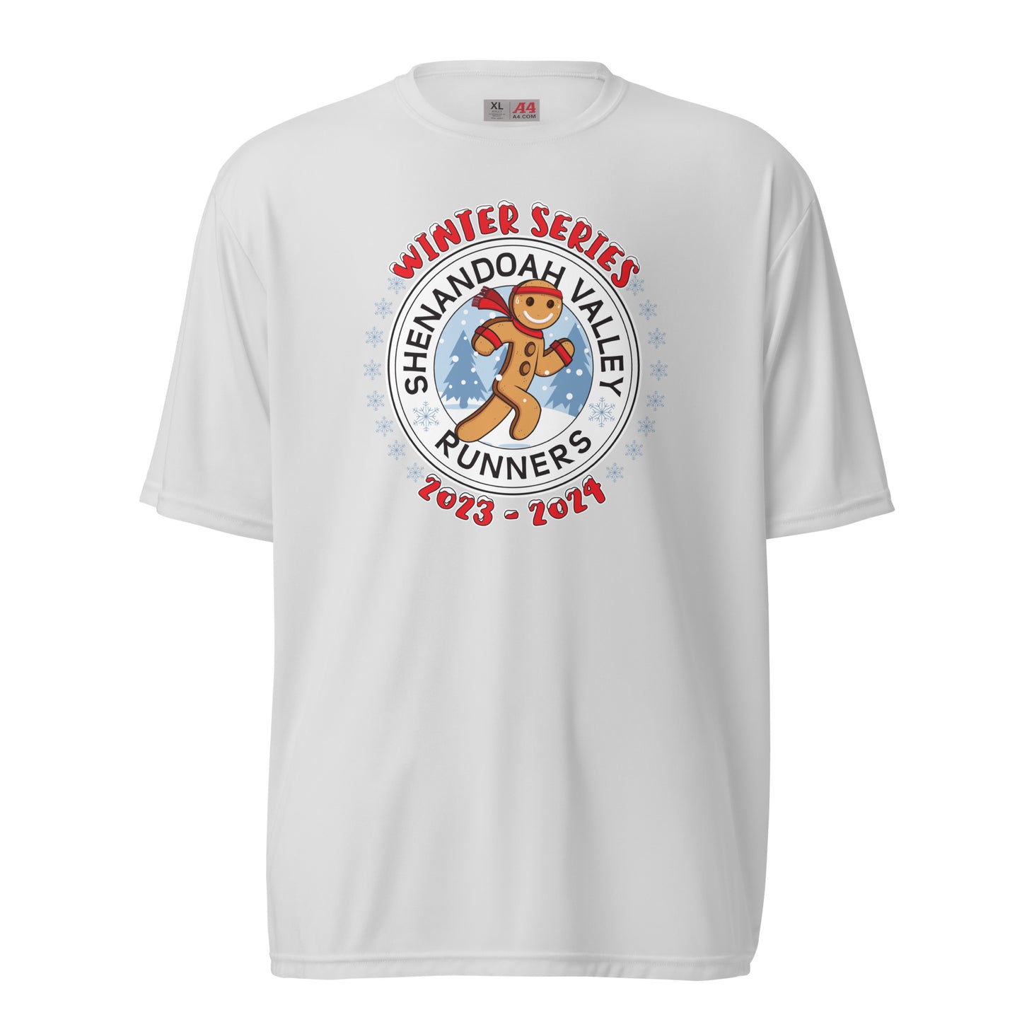 2023-2024 SVR Winter Series Unisex PERFORMANCE crew neck t-shirt