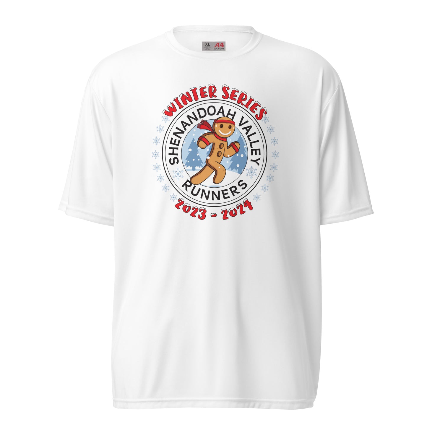 2023-2024 SVR Winter Series Unisex PERFORMANCE crew neck t-shirt