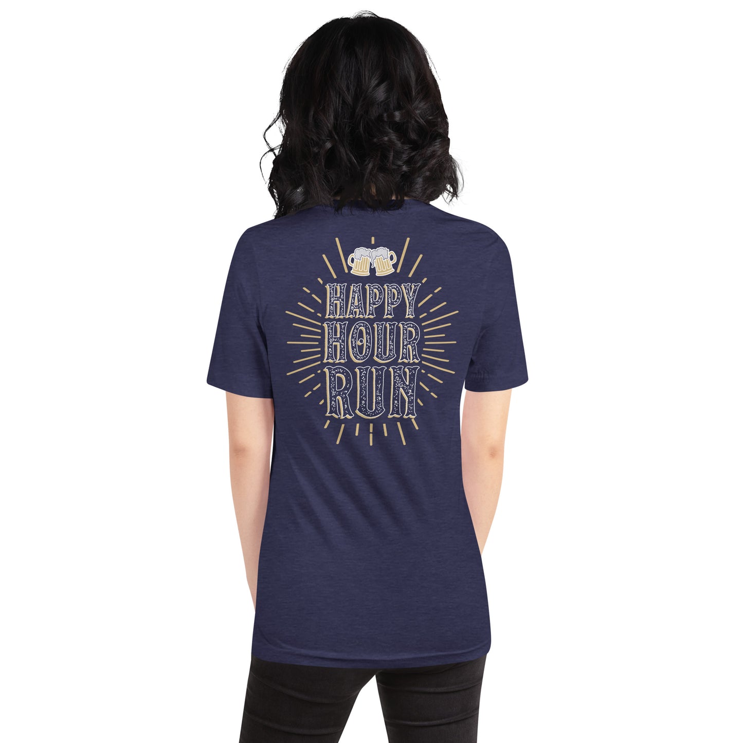 Happy Hour Beer Run - Unisex t-shirt