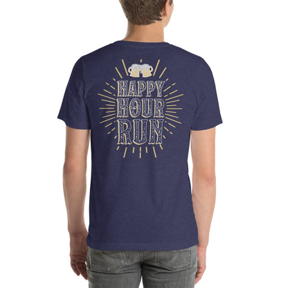 Happy Hour Beer Run - Unisex t-shirt