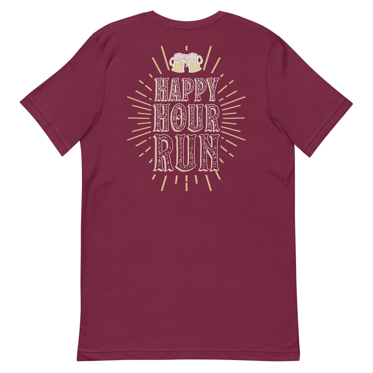 Happy Hour Beer Run - Unisex t-shirt