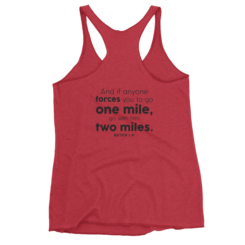 Second Milers - Women's Racerback Tank