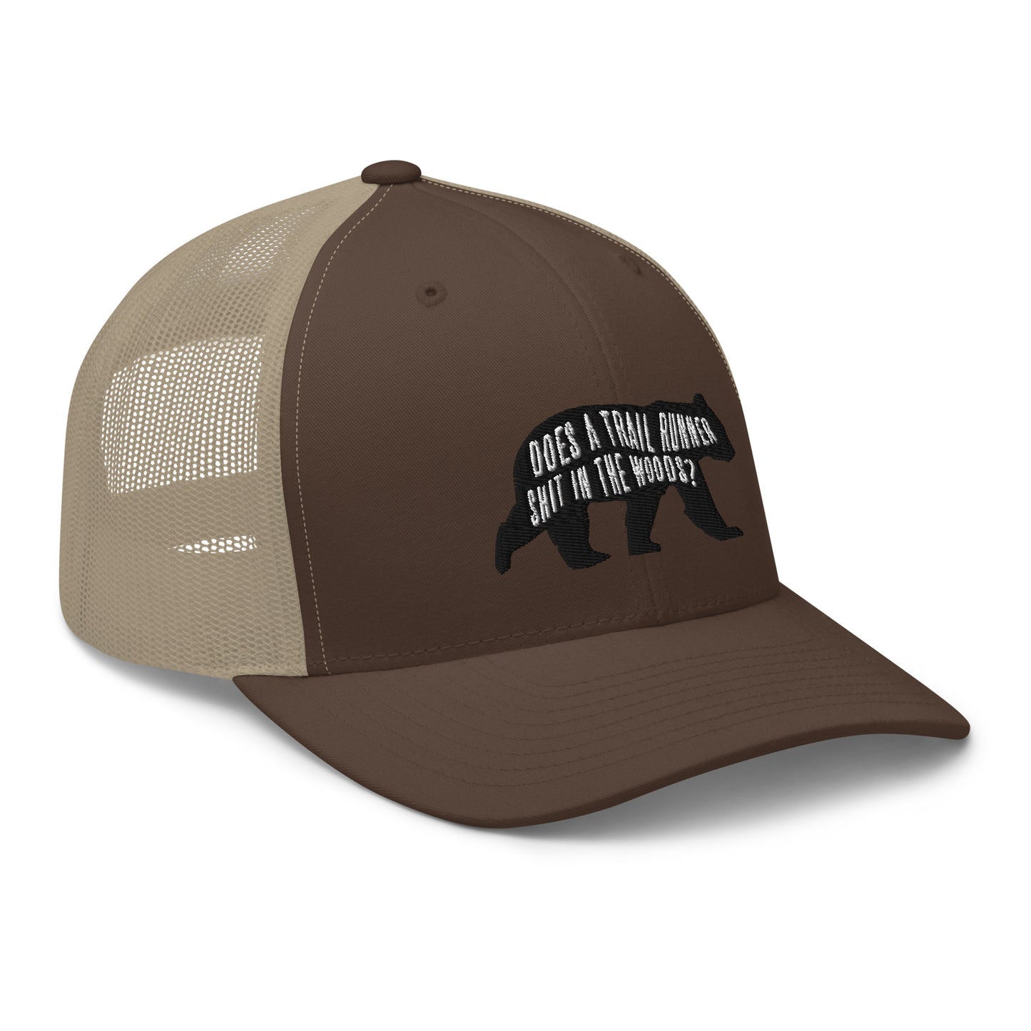 Does a Trail Runner Shit in the Woods? Trucker Cap