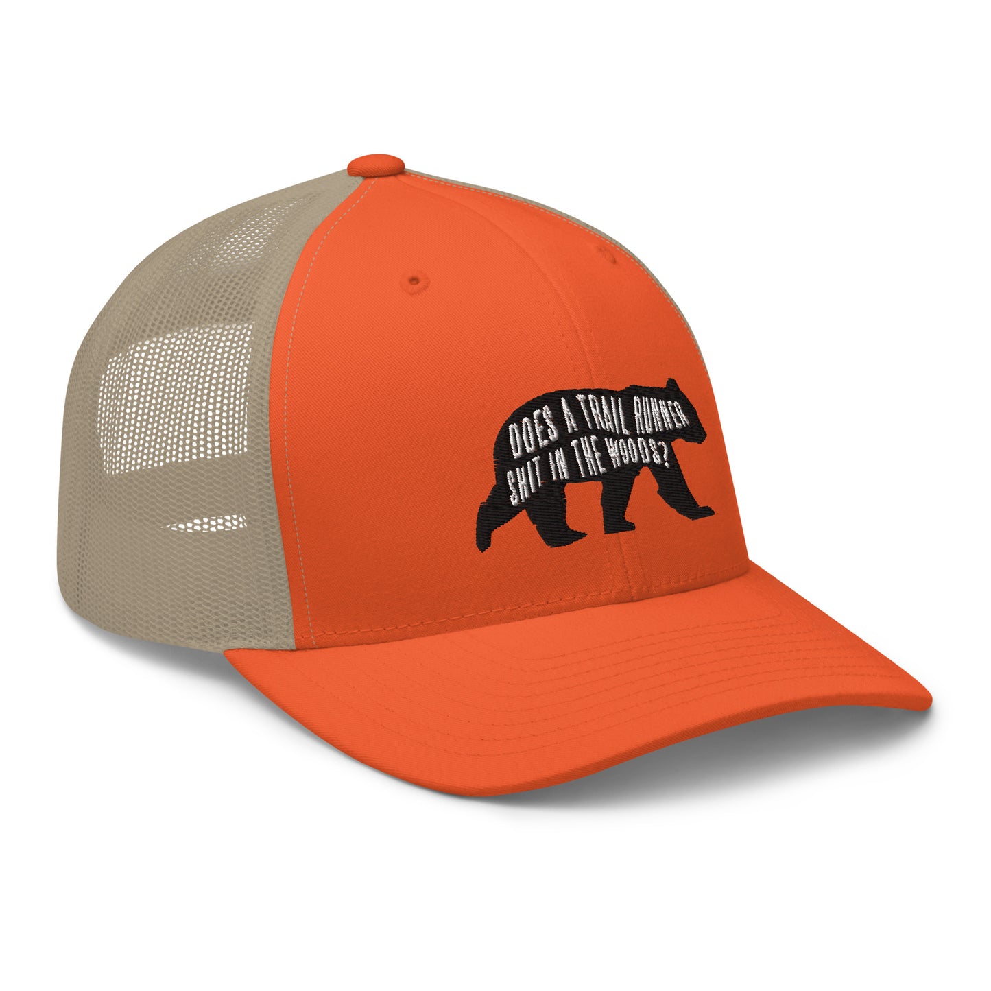 Does a Trail Runner Shit in the Woods? Trucker Cap