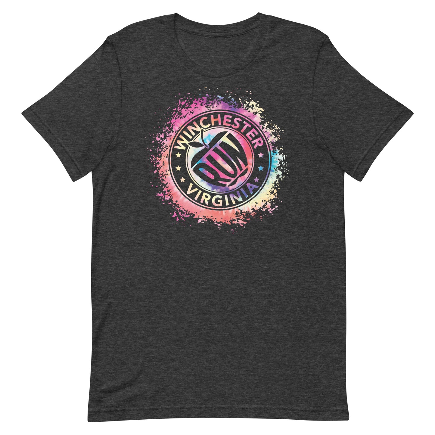 Run Winchester Tie Dye Logo Unisex t-shirt