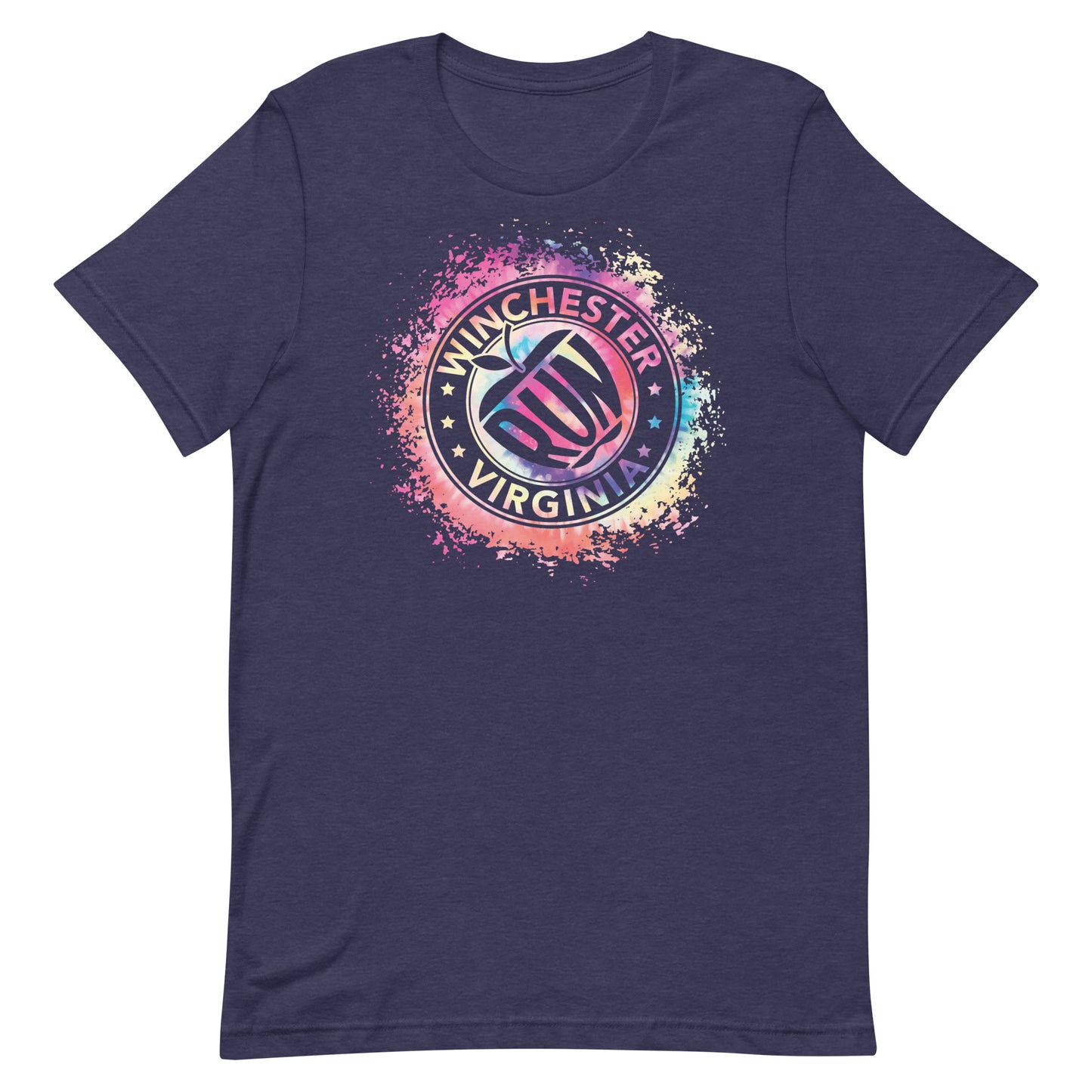 Run Winchester Tie Dye Logo Unisex t-shirt