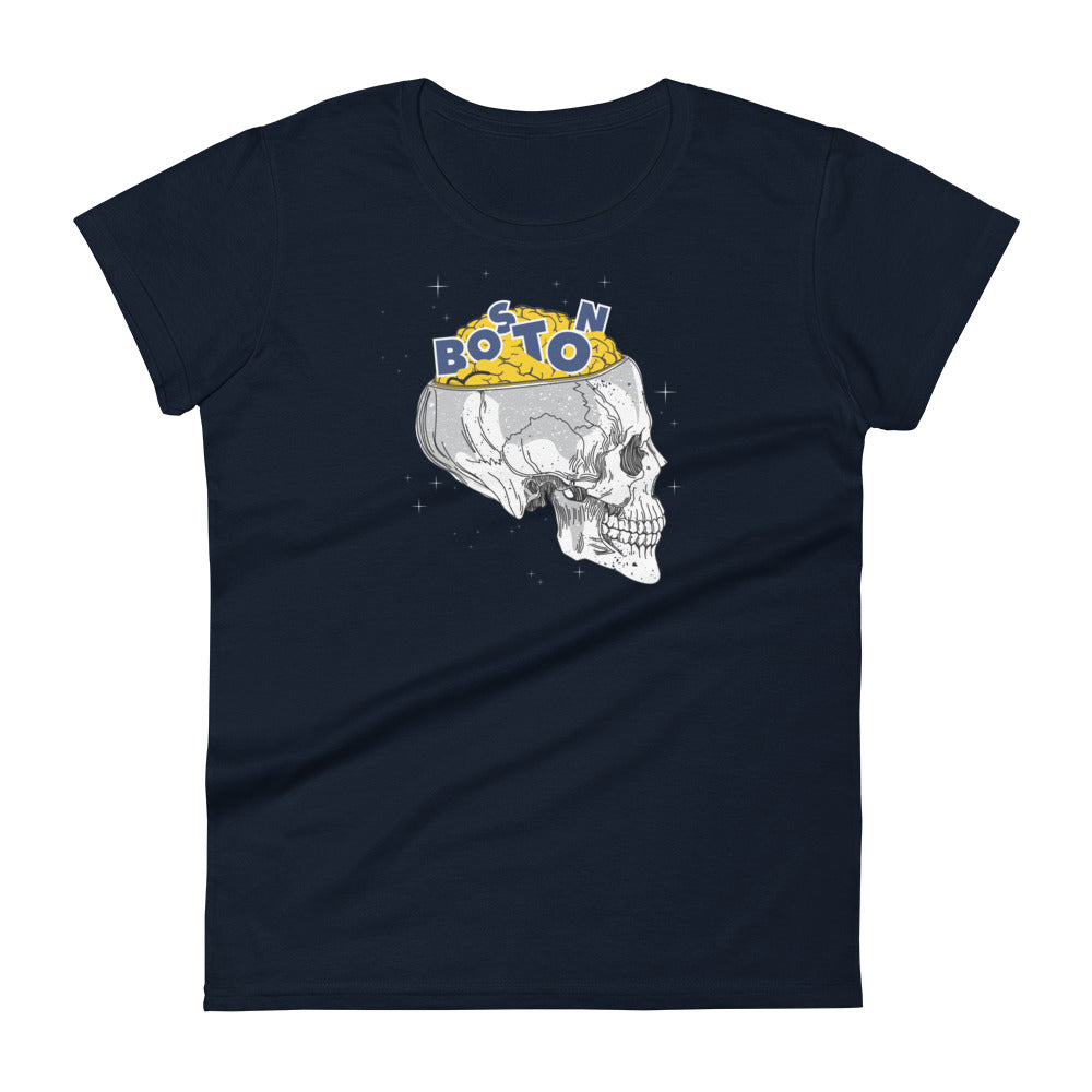 Boston on the Brain - Women's short sleeve t-shirt