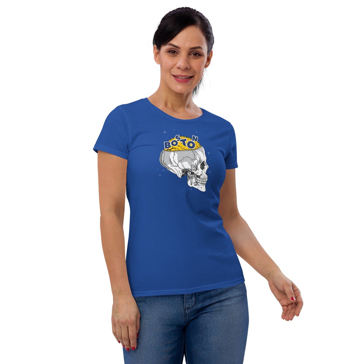 Boston on the Brain - Women's short sleeve t-shirt