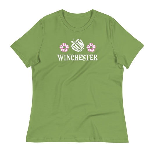 RUN WINCHESTER Apple Blossom Women's Relaxed T-Shirt